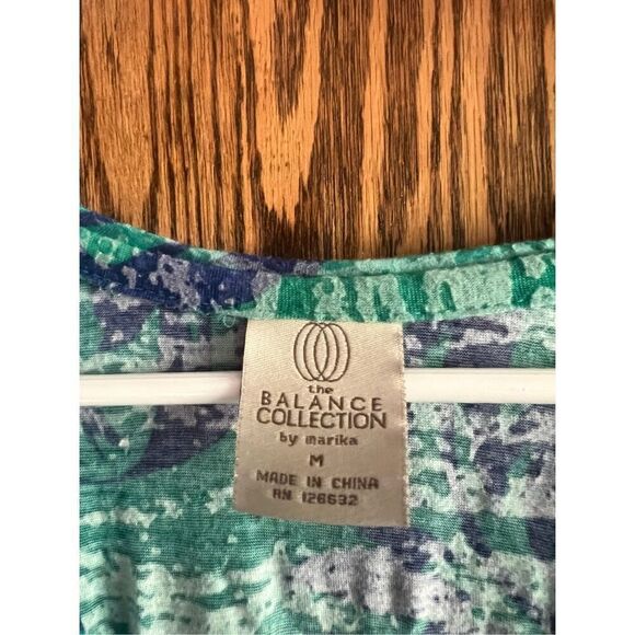 The Balance Collection By Marika Multicolored Pattered Dress Woman’s Size Medium - Picture 5 of 12